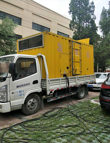 五原发电车出租-柴油发电机组排烟系统设计要求及其考虑因素